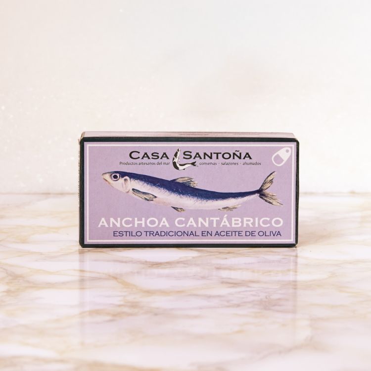 CASA SANTO�A Anchoas cantabricos Tradicional 50g